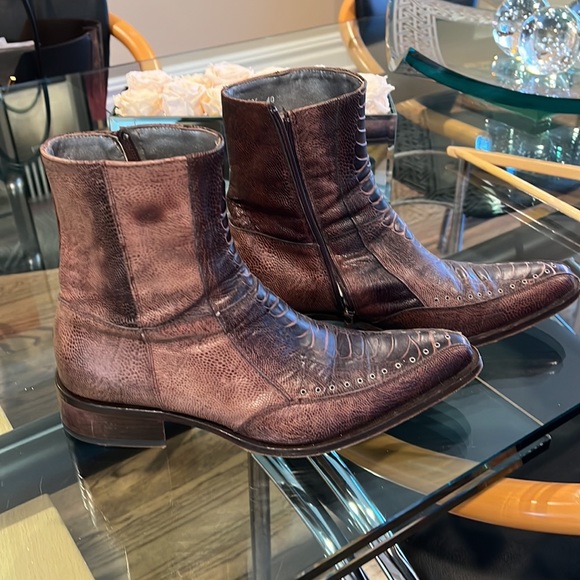 MADE IN SPAIN BOOTS CROC LOOK - Picture 3 of 7